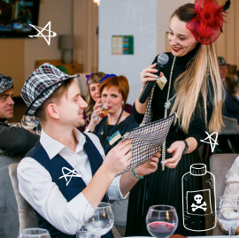 Новогодний корпоратив в Усть-Каменогорске.